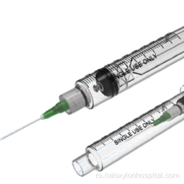 Seringă de siguranță sterilă în 3 părți seringă de siguranță autodistructivă